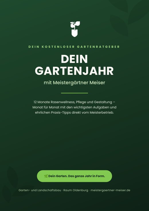 Cover: Dein Gartenjahr mit Meistergärtner Meiser – der kostenlose Gartenratgeber