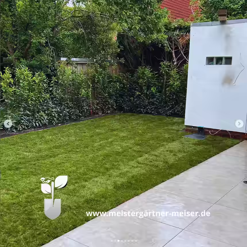 Gartengestaltung in dritter Reihe